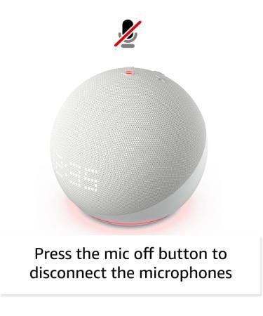 Echo Dot 5th Gen (2022) with Clock | Smart Speaker & Alexa | Cloud Blue - Buy Online on GoSupps.com