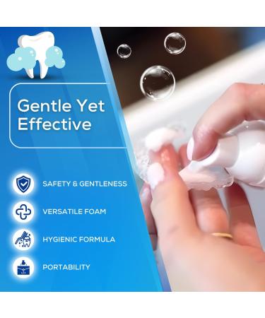 Aligner Cleaning Foam | Whitening Retainer Cleaner for Invisalign Clear Aligners Nightguards & Dentures | Substitute Toothpaste for a Brighter Smile - Buy Online on GoSupps.com