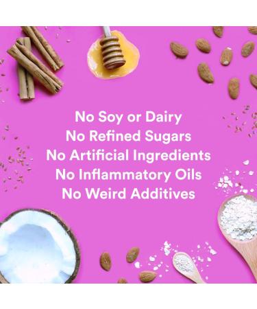 gr8nola BULK Granola Cereal - Superfood Almonds, Honey, Cinnamon, Flaxseed - 4.5lb Resealable Bag - Buy Online on GoSupps.com