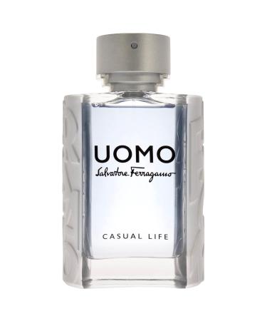 Salvatore Ferragamo Uomo Casual Life Eau De Toilette Spray 100ml/3.4oz - Buy Online on GoSupps.com