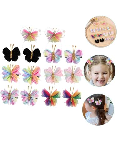 FOMIYES 35 Pairs Mesh Butterfly Hair Accessories Butterfly Hair Clips Hair Barrettes Hair Decorations Cute Hair Clips Hair Clips for Toddlers Manual Hairpin Decorate Child Flannel - Buy Online on GoSupps.com