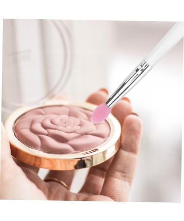 OHPHCALL 6pcs Eye Shadow Brush Eyeshadow Make-up Eyeshadow Brush Transparent Plastic Handle - Buy Online on GoSupps.com