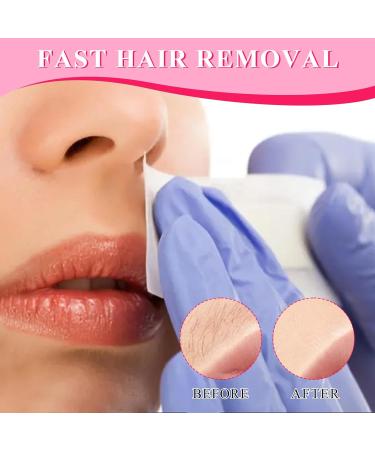 LINXINS 30 Pcs Hair Removal Wax Sticks Face Wax Strips Facial Wax Strips Portable and Convenient Wax Strips Face Are Used for Facial Eyebrows Upper Lips and Cheeks Gentle Hair Removal - Buy Online on GoSupps.com
