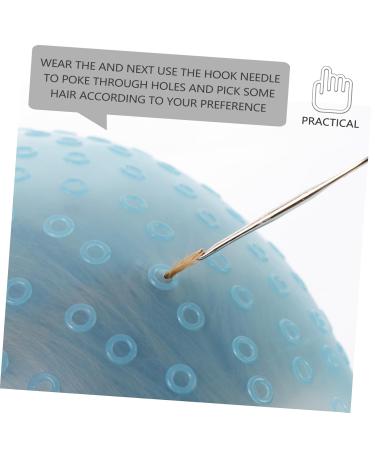 Minkissy Cold Silicone Hair Coloring Set - 22x16cm Brush & Hut for Easy Application | High-Quality Hair Dye Tools - Buy Online on GoSupps.com