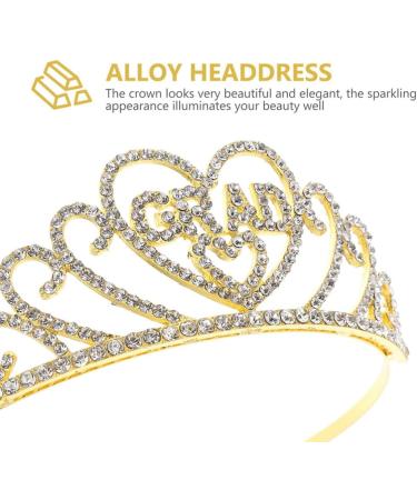 2023 Graduation Satin Sash and Tiara Kit - Glitter Rhinestone Crown for Graduation Party Decor - Buy Online on GoSupps.com