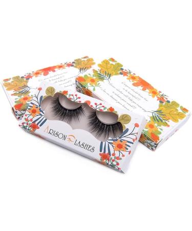Arison Lashes False Eyelashes 3D Artificial Fake Eyelashes Reusable Ultra Thin 3D Fiber Natural Looking Voluminous Look (RLH-39) - Buy Online on GoSupps.com