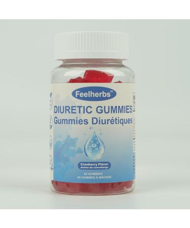 Natural Diuretic Gummies for Water Retention & Bloating & Hydration Balance, Sugar Free Diuretic Water Away Gummies for Women & Men Fluid Retention, Digestion Support, 60 Count - Buy Online on GoSupps.com