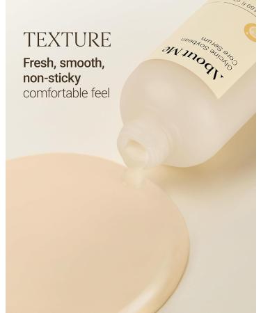 About Me Glycine Soybean Core Serum - 13 Peptides + Soy Protein Firming Serum Lightweight Emulsion for Fine Lines & Elasticity Squalane Niacinamide Ceramide NP All Skin Types 1.69 oz (50ml) - Buy Online on GoSupps.com