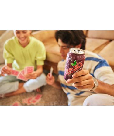 Zevia Zero Calorie Soda Black Cherry 12oz Cans - Pack of 24 | Black Cherry 12 Fl Oz - Buy Online on GoSupps.com