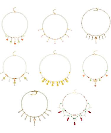 Southjieling Exquisite White Pearl Necklace - Modern & Versatile Jewelry for Meetings & Social Gatherings - Buy Online on GoSupps.com