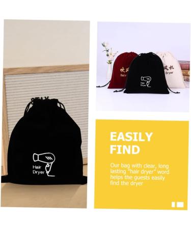 FOMIYES Hairdryer Storage Bag 2pcs Hair Dryer Storage Bag Duffle Bag for Travel Make up Travel Bag Creative Storage Bag Wen Wan - Buy Online on GoSupps.com