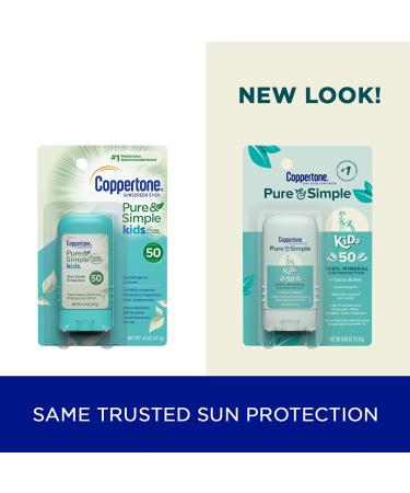 Coppertone Kids Sunscreen Stick SPF 50 - Broad Spectrum Protection (4 Pack 0.46 oz Each) | International Shipping - Buy Online on GoSupps.com