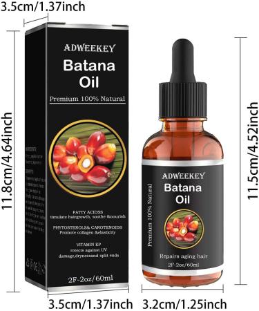  Orgrul Batana Oil Organic for Growth Hair 5 x 100% Organic Batana Oil for Growth Hair Promotes Hair Well-being in Men and Women Improves Radiance - Buy Online on GoSupps.com