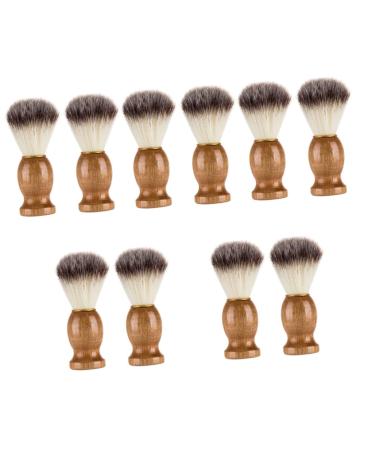 Minkissy 10 pieces Home Current Handmade Addition Form Father & Salon Soap Hair Make-up Care Men and Removing Brush Cut Figures Cut Without Brushing Men Hals Bart Dad