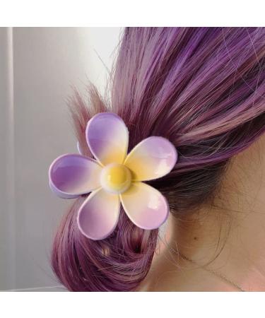 6 Pcs Large Flower Claw Clips - Cute Hair Accessories for Women & Girls - Multicolor Hair Clips for Thick/Thin Hair - Perfect Gifts - Buy Online on GoSupps.com