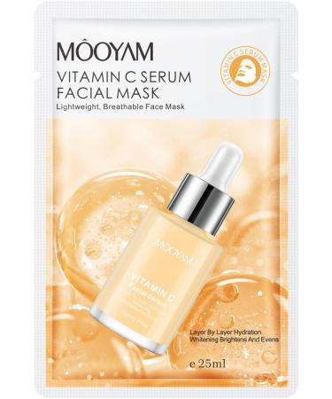 Limvoo 24K Hyaluronic Acid Mask Hyaluronic Acid Mask Korean Skin Care Products (Vitamin C) - Buy Online on GoSupps.com