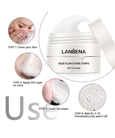 Purifying Charcoal Blackhead Remover Mask for Face and Nose - Pore Cleansing Strips for All Skin Types - Buy Online on GoSupps.com