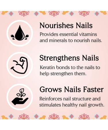 786 Cosmetics - Nourishing Nail Treatment Smoothes and Nourishes Nails to Make Healthy and Strong Nails Essential Vitamins and Minerals Strengthens Nails Healthier Nails Helps With Nail Growth - Buy Online on GoSupps.com