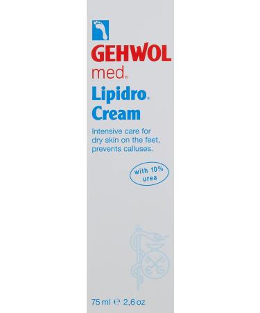 Gehwol Med Lipidro Cream for Unisex  2.6 Fl Oz (Pack of 1)