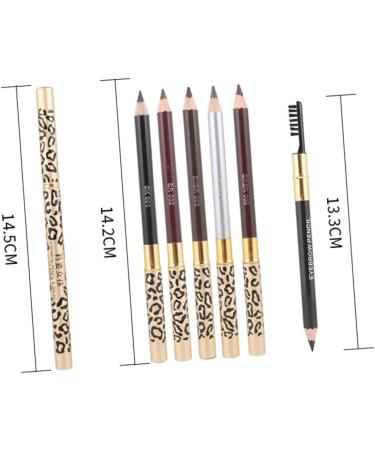 BIUDECO 2pcs Makeup Eyebrow Pencils Long Lasting Eyebrow Pencils Double Head Eyebrow Pencil Eyebrow Pencil Brush 1 count (Pack of 1) Brown - Buy Online on GoSupps.com