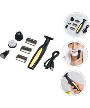 Fomiyes 4 Sets Nose Hair Trimmers - Multifunctional 3-in-1 Razor for Men - Stainless Steel Electrical Trimmer for Travelers - Buy Online on GoSupps.com