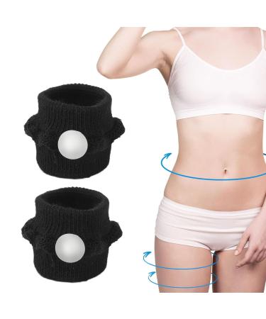 2-Piece Acupressure Bracelet Set | Appetite Control & Stress Relief | Nylon Wellness Jewelry - Buy Online on GoSupps.com