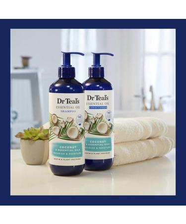 Buy Dr Teal's Coconut & Essential Oils Conditioner - 16 Fl Oz | International Shipping Available - Buy Online on GoSupps.com