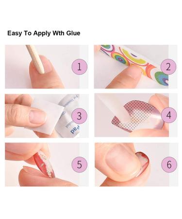 Mwoot 500 Pieces Clear Fake Toenails - DIY Artificial Toe Tips Set (10 Sizes) - Perfect for Nail Art and Nail Extensions - Buy Online on GoSupps.com