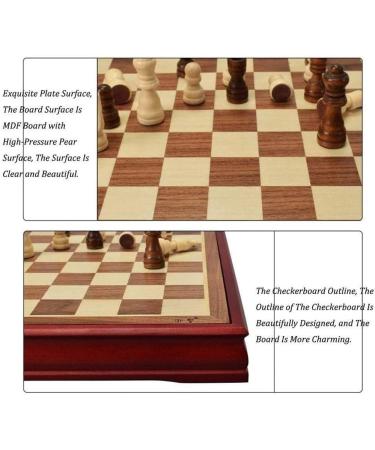 Chess Set Pieces Set Board Game Chessmen Collection Portable Board Travel Games Toys Gift Chess Set (Size : 30x30x4cm) (30x30x4cm) - Buy Online on GoSupps.com