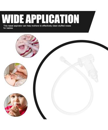 Healvian Baby Nasal Aspirator Hand Pump - Non-invasive Reusable Nose Cleaner for Infants - Baby Shower Gift - 39.5x7.5cm - Buy Online on GoSupps.com