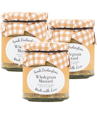 Mrs Darlington's Wholegrain Mustard - 160g - Pack of 3