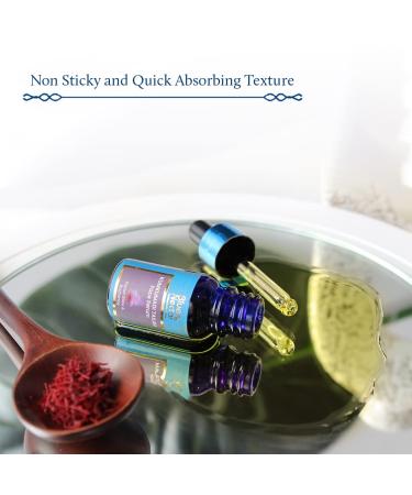 Blue Nectar Kumkumadi Tailam Anti-Aging Face Serum (1 fl oz) + Nalpamaradi Tailam Skin Brightening Oil - 26 Herbs, Turmeric, 16 Ayurvedic Herbs - Buy Online on GoSupps.com
