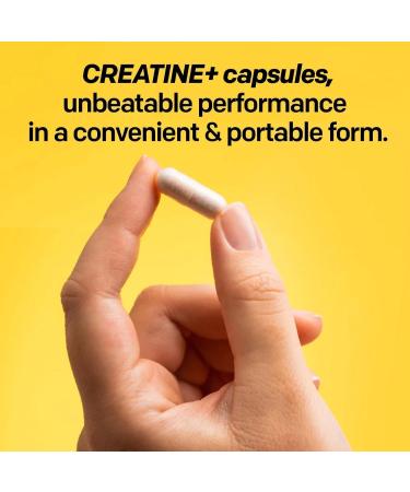 NATURAL STACKS Creatine Monohydrate Pills 2500mg - Boost Muscle Building & Brain Health | 120 Maximum Absorption Capsules with Himalayan Salt & Fenugreek - Buy Online on GoSupps.com