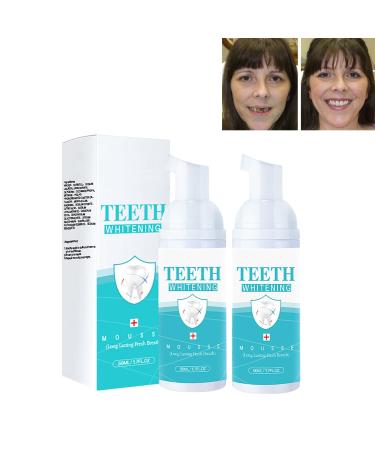 4 pieces of Teethaid Mouthwash tooth paste Whitening Teeth Whitening Foam Toothpaste Toothpaste Whitening Refreshing Breath Deep Cleaning Preventing and Healing Caries Tooth Regeneration (2 pieces)