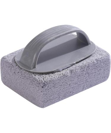 Pool Stone Cleaning Block - Pumice Stone for Pools Cleaning Pool Tiles | Abrasion-Resistant and Scouring Stone Pool Cleaning Block with Handle for Pool Cleaning - Buy Online on GoSupps.com