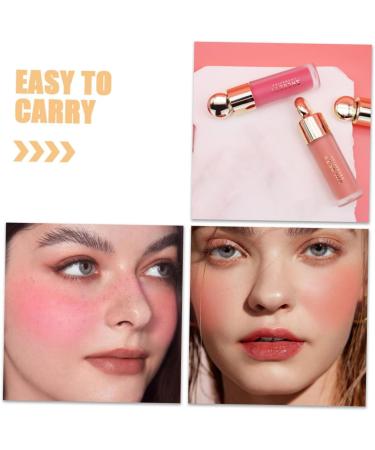 Beavorty 2pcs Hydrating Blush Cream Blush Blouses for Cheek Soft Creamy Blush Sheer Blush Liquid - Buy Online on GoSupps.com