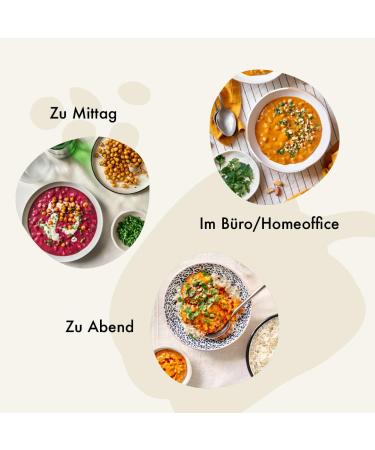 NABIO Organic Stew Mix Asia - 6 Pack (2x Red Lentil Dal 2x Beetroot Curry 2x Sweet Potato) | International Shipping - Buy Online on GoSupps.com