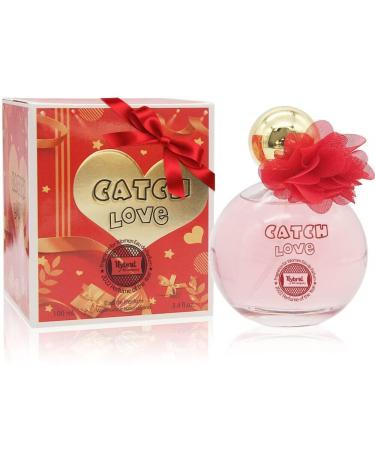 Hybrid & Company Catch Love Women Romantic and Sensual Perfume Eau de Parfum 3.4 Fl oz Catch Love 3.4 Fl Oz (Pack of 1)