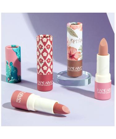 Matte Nude Lipstick - Long Lasting Velvety Lip Gloss | Non-Stick Waterproof Lip Stain | Perfect Gift for Women - 05# Amber (0.13 Oz - Buy Online on GoSupps.com