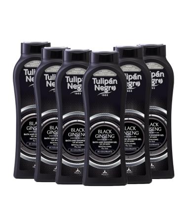 BRISEIS SA Tulipan Black Black Ginseng Bath Gel Revitalizing 720ml x6 units