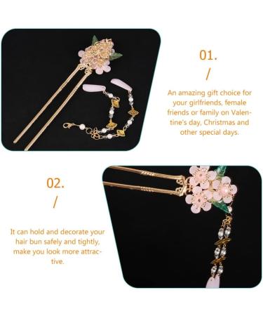 minkissy Hairpin Womens Hair Clips Hair Sticks for Women Chinese Hair Accessories Hair Sticks for Long Hair Hanfu Hair Accessories Hair Sticks for Hair Wedding Glass Walk Women's - Buy Online on GoSupps.com