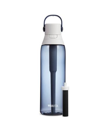 Brita Insulated Filtered Water Bottle with Straw, Reusable, BPA Free Plastic, Night Sky, 26 Ounce 26 oz Night Sky Water Bottle