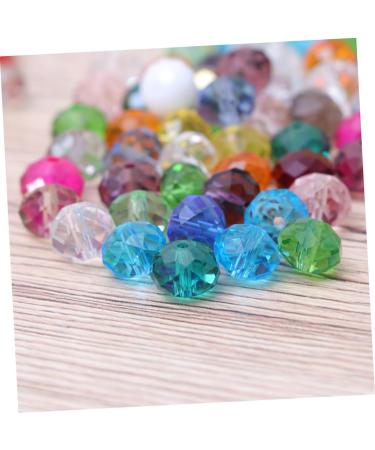 TEHAUX 550pcs DIY Jewelry Making Beads DIY Accessory Creative Jewelry Necklace Making Supplies Faceted Rondelle Beads Gemstone Bracelets Faceted Spacer Beads Gem Beads Glass Bead Crystal - Buy Online on GoSupps.com