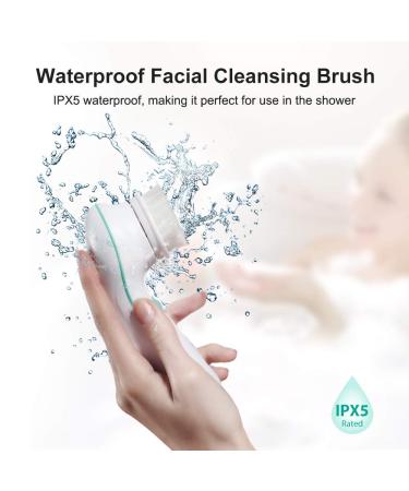 TOUCHBeauty Spin Facial Cleansing Brush | 360 Rotating Brush for Cleaning and Exfoliating | 3 Skin Care Spin Brushes | Upgraded 3 in 1 Cleanser Kit | TB-0759A Mint Green - Buy Online on GoSupps.com