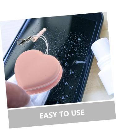 Macaron Pink Phone Screen Wiper & Eyeglass Cleaning Cloth - Premium Screen Cleaner Wipes for Glasses & Devices (4x4 cm - Buy Online on GoSupps.com