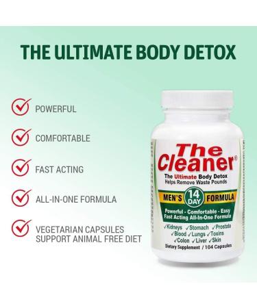 The Cleaner 14-Day Men's Formula - 104 Capsules by Century Systems - Buy Online on GoSupps.com