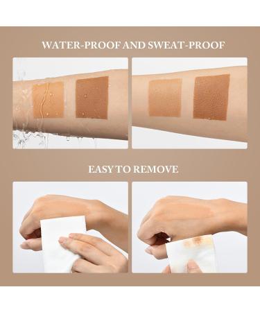  Samkeen Leg Makeup Waterproof 4 Ounce Tattoo Scarves Varicose Veins Leg & Body Covering Cream Medium Shine 4 oz - Buy Online on GoSupps.com