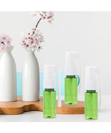 Healifty Mini Perfume Bottle Sprayer 10Pcs | Refillable Nasal Wash Spray Bottles | 15ml Travel Spray Bottle | Nasal Cleanser | Green | 9x2.4x2.4cm - Buy Online on GoSupps.com