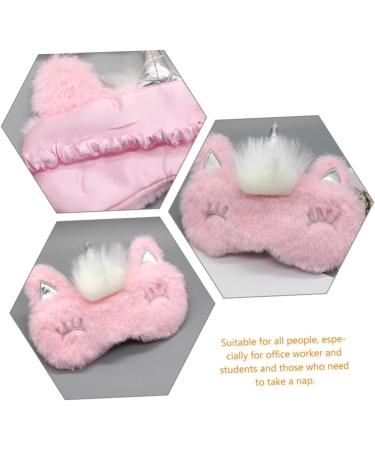 FOMIYES Plush Eye Masks - 6 Pcs Cooling Sleep Masks for Women & Men | Fox Pink Eye Covers for Travel & Home - Buy Online on GoSupps.com