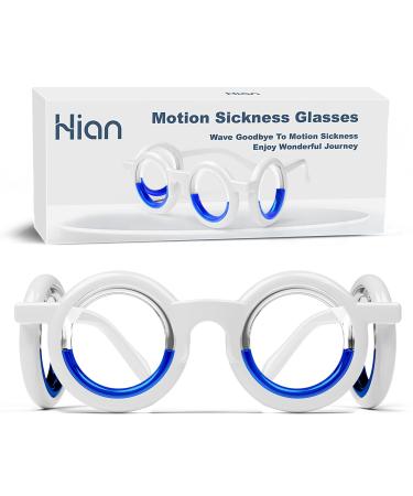 Hion anti-motion Sickness Smart Glasses ultra-light portable nausea relief glasses Airsick Sickness Sea sickness Glasses for Sport Travel Gaming Only 1 Glasses